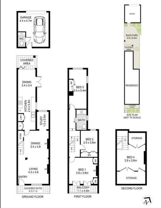 Ferienhaus Fancy 4 Bedroom House With Parking - Icc&darling Harbour-8 Mins Walk *